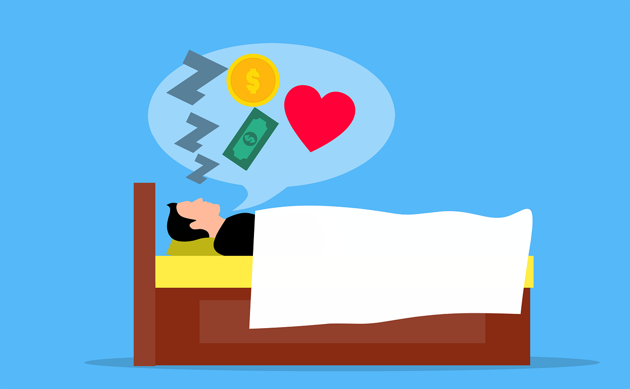 Sleep Dreams Love Money Wealth  - mohamed_hassan / Pixabay